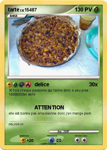 Pokemon tarte