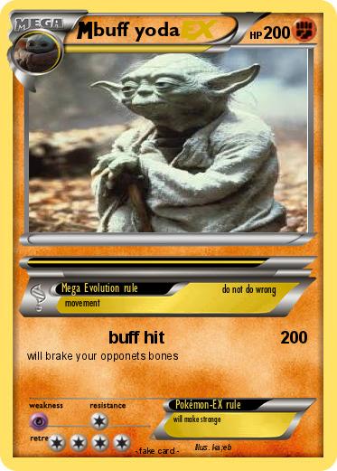 Pokemon buff yoda