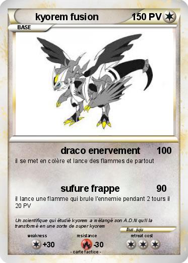 Pokemon kyorem fusion