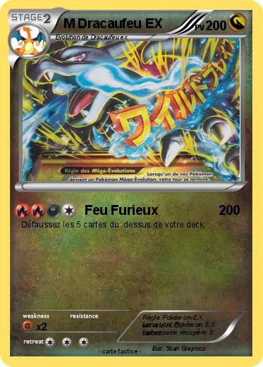 Pokemon M Dracaufeu EX