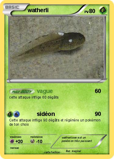 Pokemon watherli