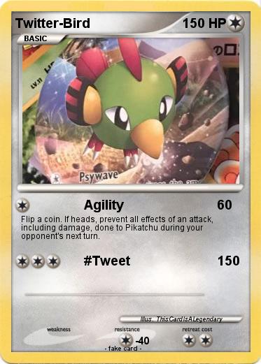 Pokemon Twitter-Bird