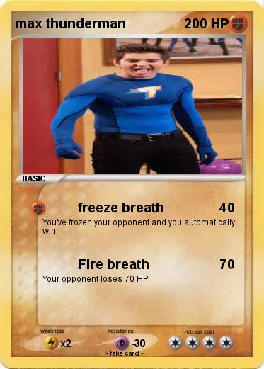 Pokemon max thunderman