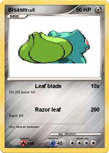 Pokemon Bisasm