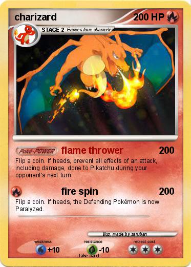 Pokemon charizard