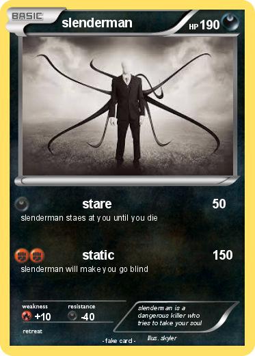 Pokemon slenderman
