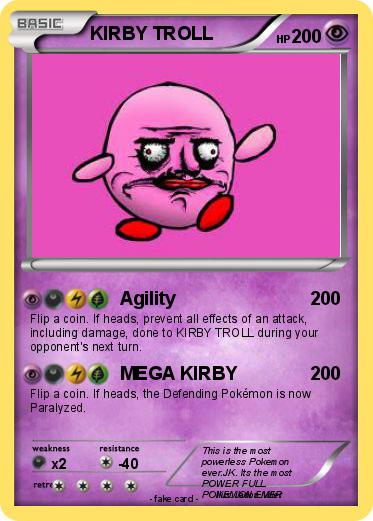 Pokemon KIRBY TROLL