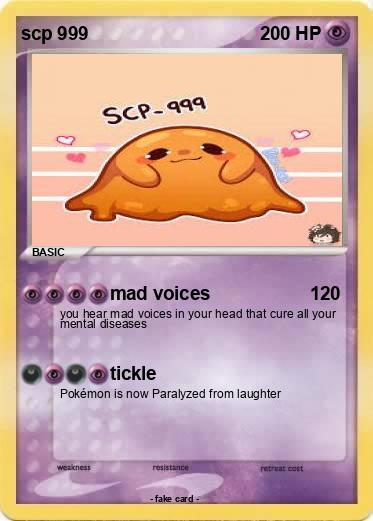 Pokemon scp 999