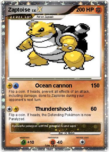 Pokemon Zaptoise