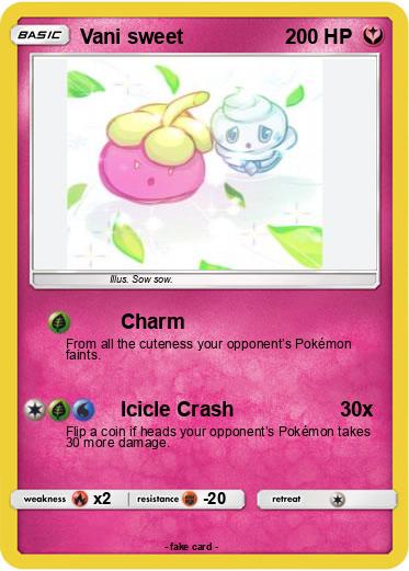 Pokemon Vani sweet