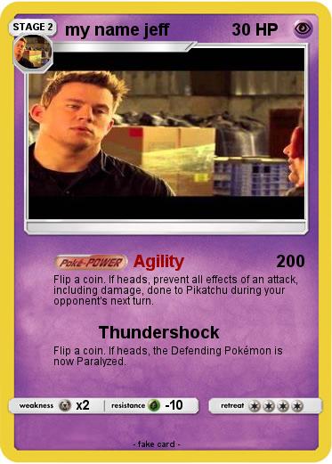 Pokemon my name jeff