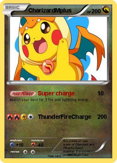 Pokemon CharizardMplus