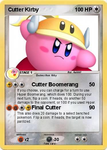 Pokemon Cutter Kirby