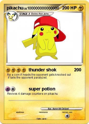 Pokemon pikachu