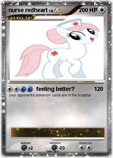 Pokemon nurse redheart