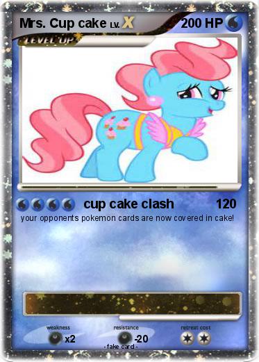 Pokemon Mrs. Cup cake