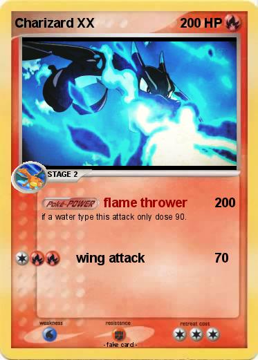Pokemon Charizard XX