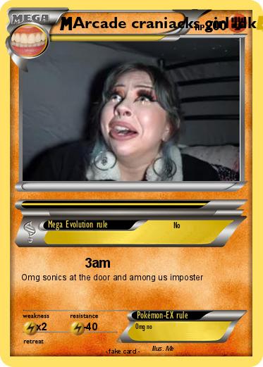 Pokemon Arcade craniacks girl idk