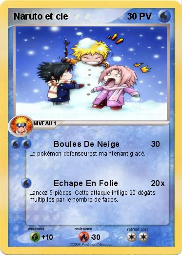 Pokemon Naruto et cie