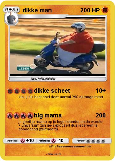 Pokemon dikke man