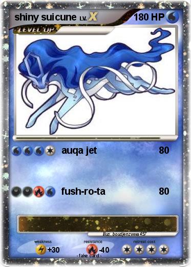 Pokemon shiny suicune