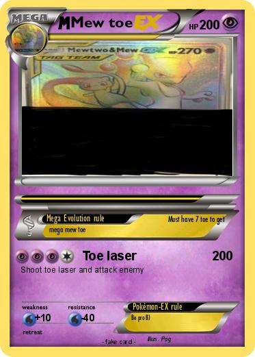 Pokemon Mew toe
