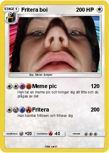 Pokemon Fritera boi