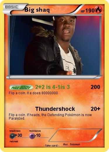 Pokemon Big shaq