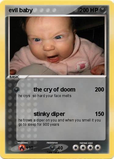 Pokemon evil baby