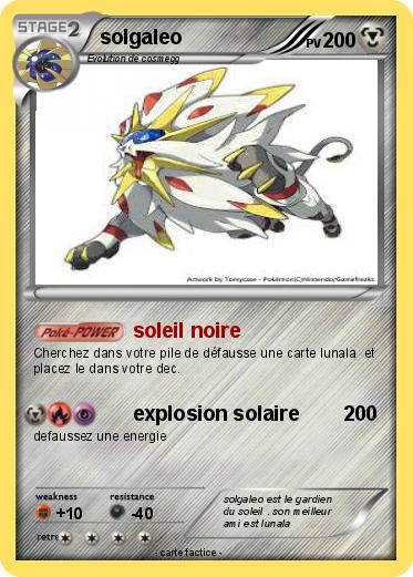 Pokemon solgaleo