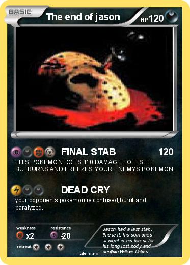Pokemon The end of jason