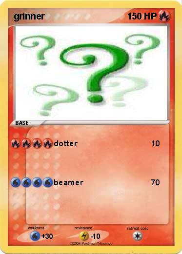 Pokemon grinner