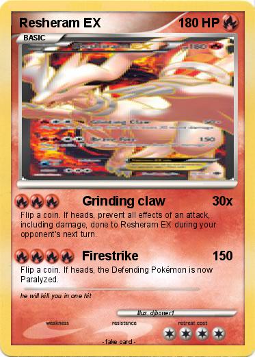 Pokemon Resheram EX