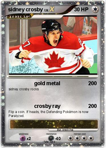 Pokemon sidney crosby