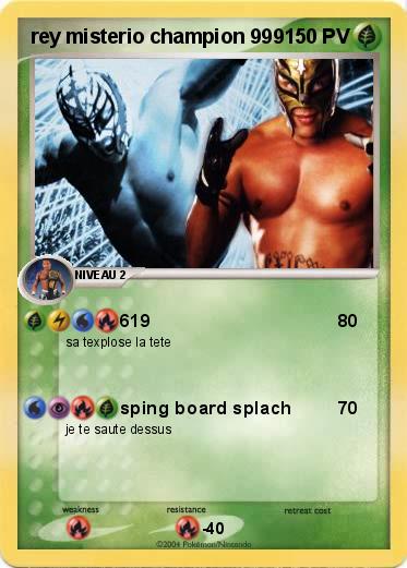 Pokemon rey misterio champion 999