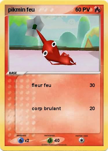Pokemon pikmin feu