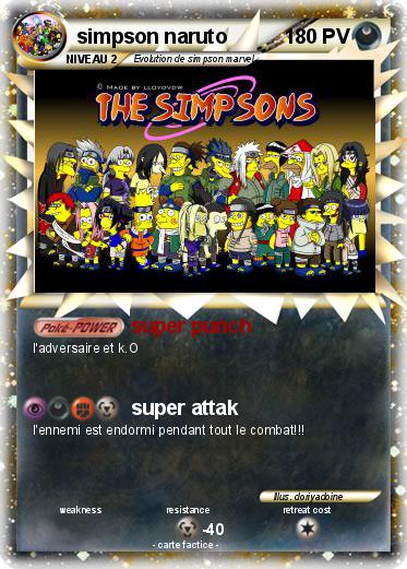 Pokemon simpson naruto