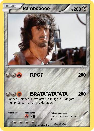 Pokemon Rambooooo