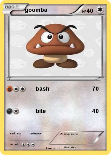 Pokemon goomba
