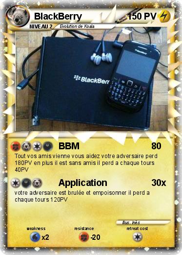 Pokemon BlackBerry