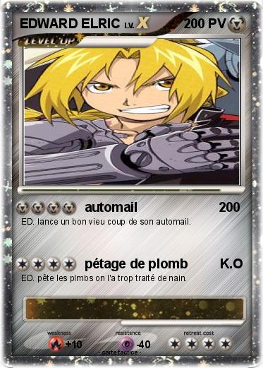 Pokemon EDWARD ELRIC