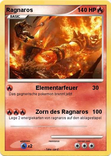 Pokemon Ragnaros
