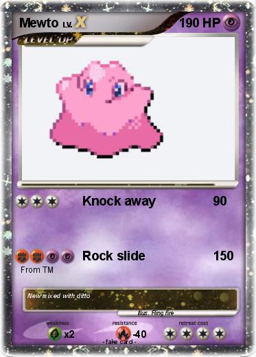 Pokemon Mewto