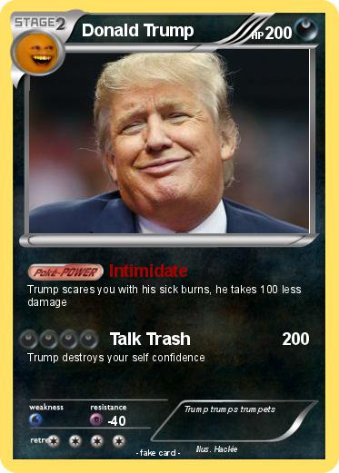Pokemon Donald Trump