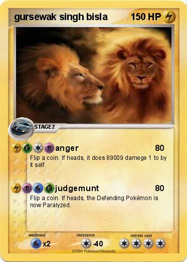 Pokemon gursewak singh bisla