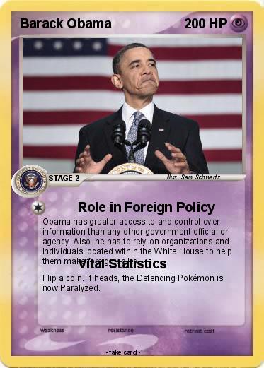Pokemon Barack Obama