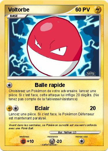 Pokemon Voltorbe