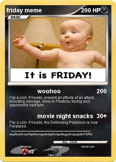 Pokemon friday meme