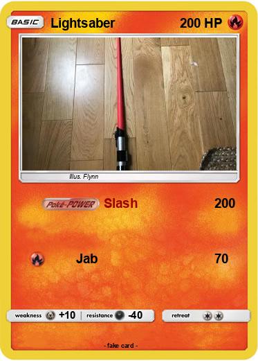Pokemon Lightsaber