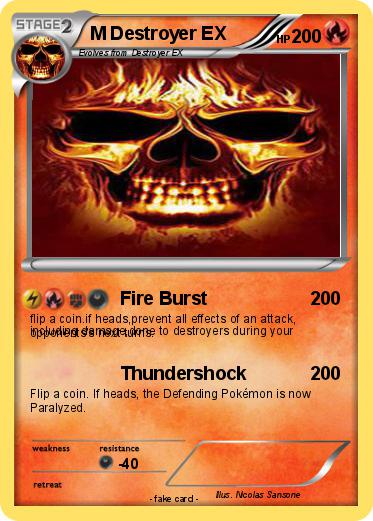 Pokemon M Destroyer EX